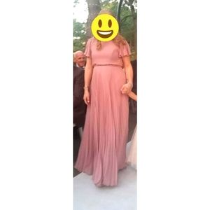 Dusty rose dress size 6-8